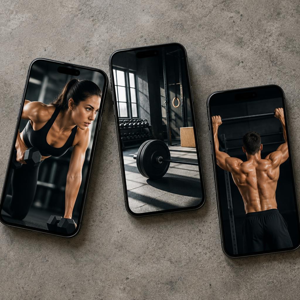 Forge Fitness Campaign — digital advertising concept